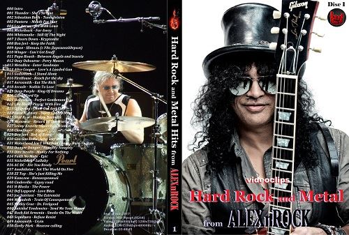 Сборник клипов - Hard Rock and Metal [01] (2017) DVDRip