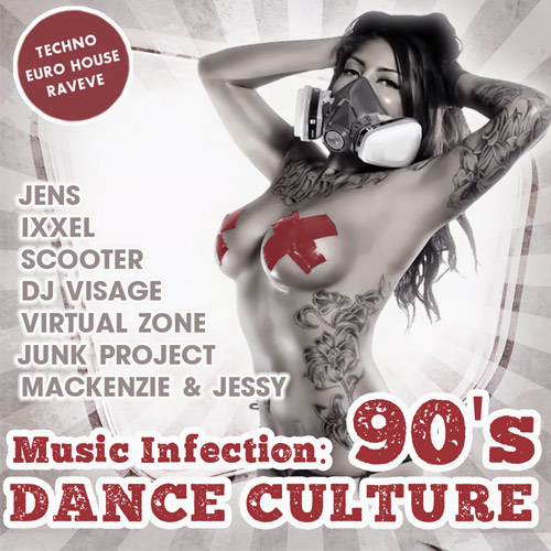Сборник - Music Infection: Dance Culture 90's (2018) MP3